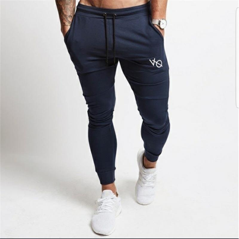 Summer Gyms Brand Men Trousers Trousers Men VO Casual Pants Men's Sweatpants 2018 Joggers Fitness Pants Men's Black