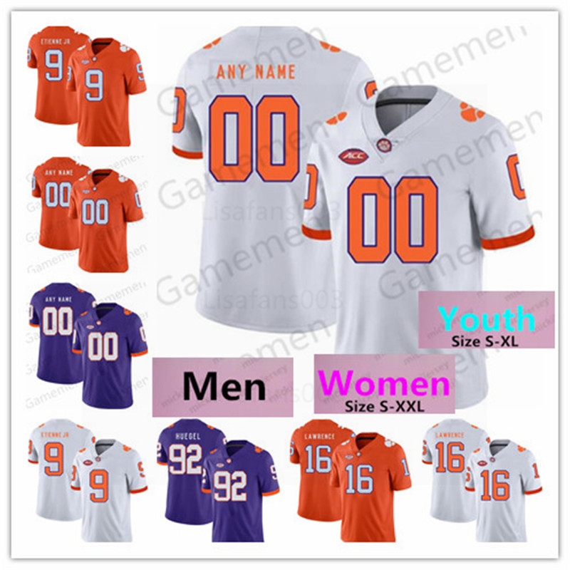 NCAA Clemson Tigers Football Jersey Xavier Thomas Trevor Lawrence Deshaun Watson Christian Wilkins Travis Etienne Jr, Black
NCAA Clemson Tigers Football Jersey Xavier Thomas Trevor Lawrence Deshaun Watson Christian Wilkins Travis Etienne Jr, Black