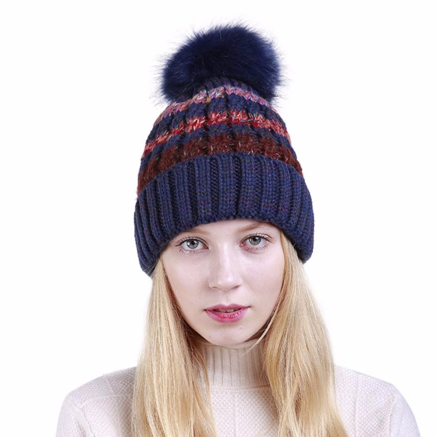 Unisex Color Block Knit Wool Beanie Cosy Winter Warm Bobble Ski Pom Pom Hat Cap Gorro De Inverno, Beige
Unisex Color Block Knit Wool Beanie Cosy Winter Warm Bobble Ski Pom Pom Hat Cap Gorro De Inverno, Beige