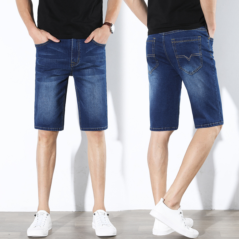 Hot Summer Men Denim Shorts 2020 Slim Mens Jeans Shorts Solid Denim Washed No Belt, Blue
Hot Summer Men Denim Shorts 2020 Slim Mens Jeans Shorts Solid Denim Washed No Belt, Blue