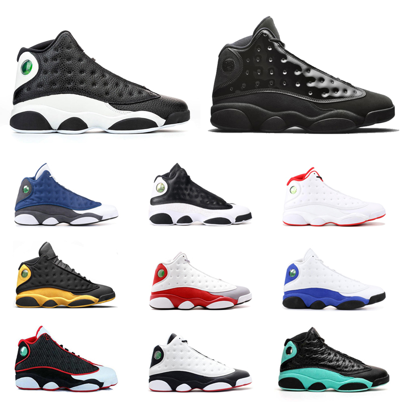 13 13s Jumpman Men Basketball Shoes Playground Black Cat Cap and Gown REVERSE HE GOT GAME Lucky Green Mens Trainers Sports Sneakers
13 13s Jumpman Men Basketball Shoes Playground Black Cat Cap and Gown REVERSE HE GOT GAME Lucky Green Mens Trainers Sports Sneakers