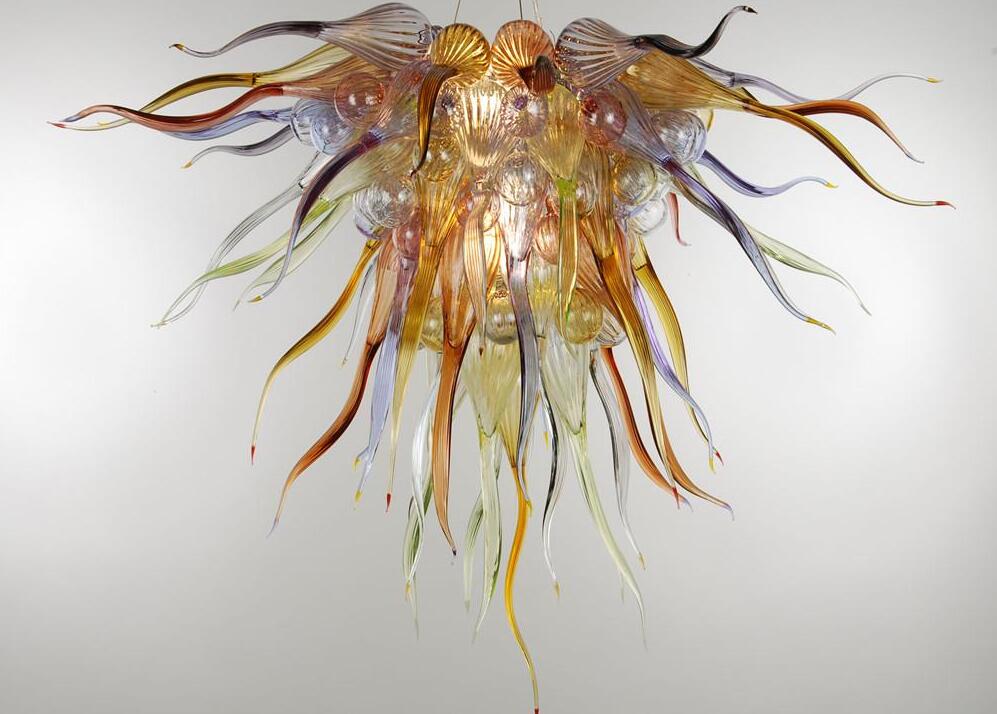 Free Shipping 100% Mouth Blown Borosilicate Restaurant Art Decoration Lamps Murano Glass Art New Style Crystal Chandelier Light
Free Shipping 100% Mouth Blown Borosilicate Restaurant Art Decoration Lamps Murano Glass Art New Style Crystal Chandelier Light
