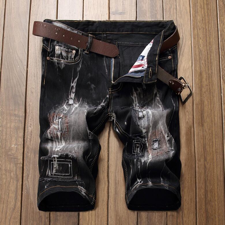 Men Designer Embroidery Black Denim Shorts Distressed Short Jeans Bleached Retro Big Size 42 Trousers Jb9891, 9892 retro brown
Men Designer Embroidery Black Denim Shorts Distressed Short Jeans Bleached Retro Big Size 42 Trousers Jb9891, 9892 retro brown
