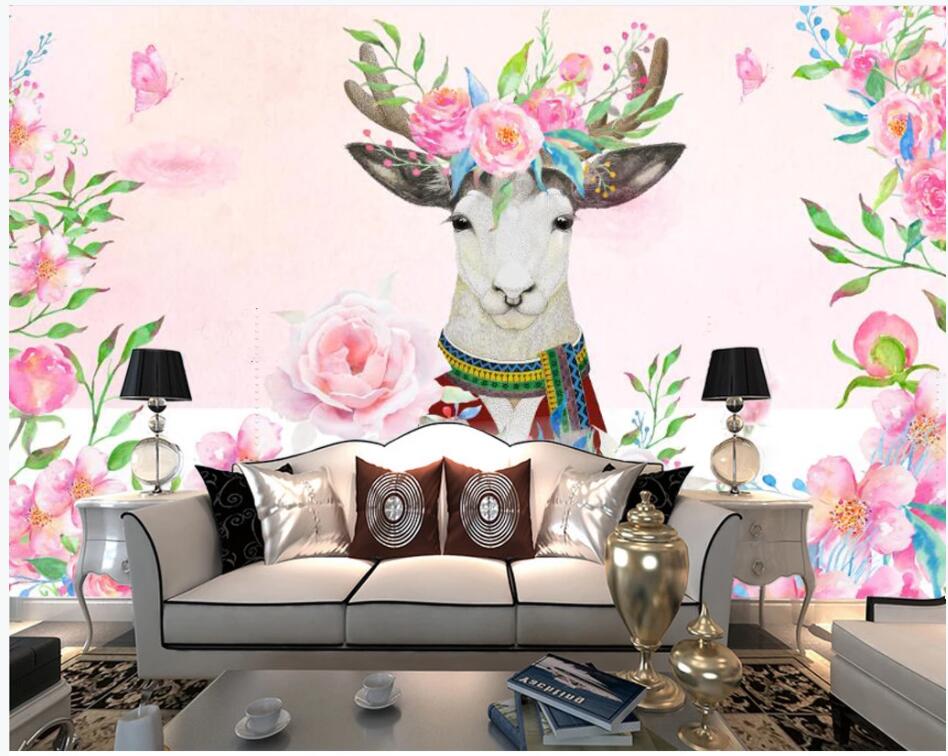 custom photo 3d wallpaper European style flowers elk cartoon children's room home decor living room 3d wall murals wallpaper for walls 3 d, Non-woven wallpaper
custom photo 3d wallpaper European style flowers elk cartoon children's room home decor living room 3d wall murals wallpaper for walls 3 d, Non-woven wallpaper