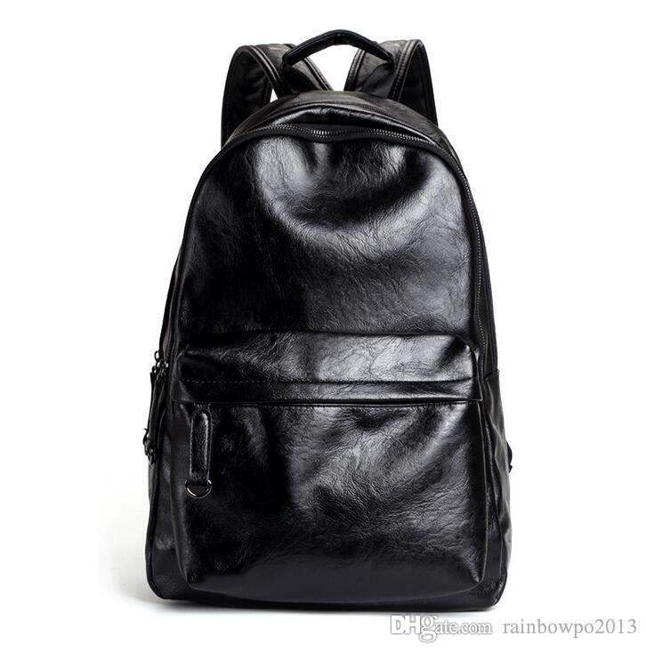 Factory wholesale men bag fashion upgrade PU leather leisure backpack simple multi-functional leathers bags outdoor leisures leatheres backpacks, Black upgrade version
Factory wholesale men bag fashion upgrade PU leather leisure backpack simple multi-functional leathers bags outdoor leisures leatheres backpacks, Black upgrade version