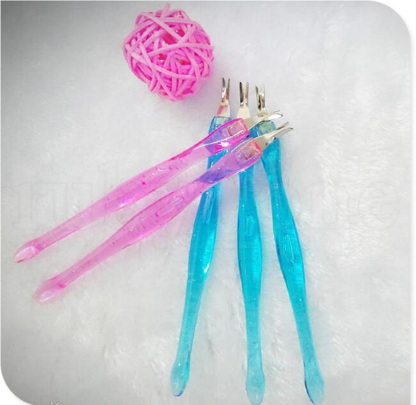 Cuticle Pusher Nail Art Fork Manicure Tool For Trim Dead Skin Fork Nipper Pusher Trimmer Cuticle Remover Nail Art Tool Removedor De Cuticula