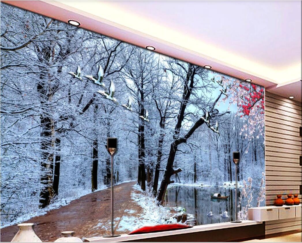 3d room wallpaper custom photo mural Naked eye 3D woods snow scene living room TV background wall home improvement wallpaper for walls 3 d, Non-woven fabric
3d room wallpaper custom photo mural Naked eye 3D woods snow scene living room TV background wall home improvement wallpaper for walls 3 d, Non-woven fabric