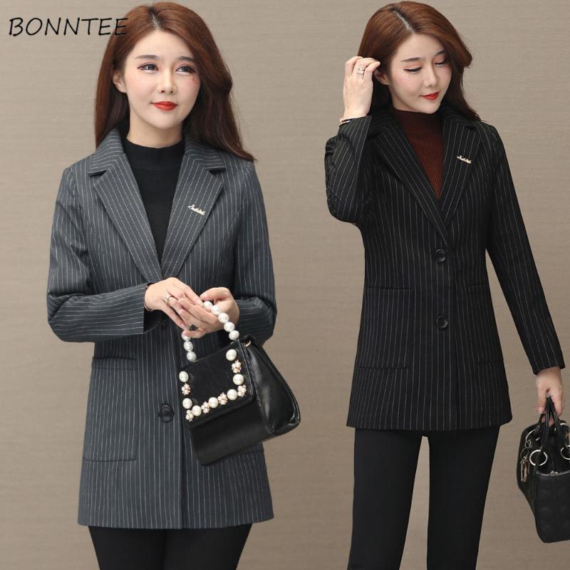 Blazers Womens Spring Summer Korean Style Striped Rivet Trendy 5XL Plus Size Fashion Retro Female Outwear Slim 5color Tops New, Black
Blazers Womens Spring Summer Korean Style Striped Rivet Trendy 5XL Plus Size Fashion Retro Female Outwear Slim 5color Tops New, Black