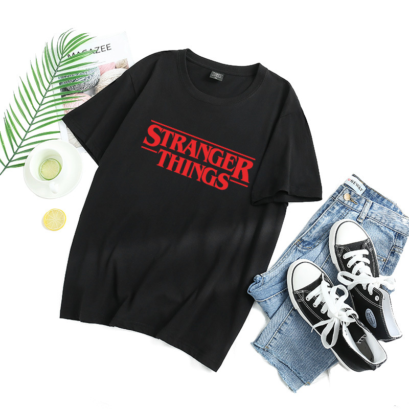 fashion stranger things women t-shirt summer casual tee for women letters print breathable comfort soft t-shirt size xs-3xl-2, White
fashion stranger things women t-shirt summer casual tee for women letters print breathable comfort soft t-shirt size xs-3xl-2, White