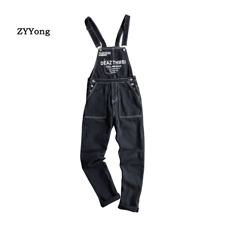 Bib Overalls For Man Suspender Pants Men' Jeans Jumpsuits High Street Black Fashion Denim Male
Bib Overalls For Man Suspender Pants Men' Jeans Jumpsuits High Street Black Fashion Denim Male