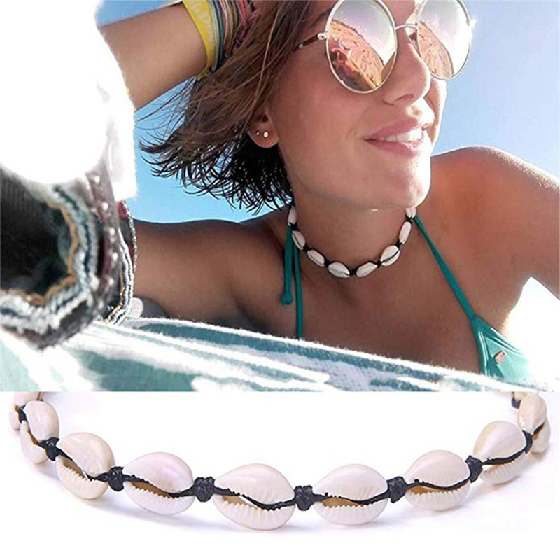 Chandler Cowire Sea Shell Necklace Choker Conch Ocean Sea Beach Jewelry Bohemian Boho Summer Chocker Bijoux Shell Collier
Chandler Cowire Sea Shell Necklace Choker Conch Ocean Sea Beach Jewelry Bohemian Boho Summer Chocker Bijoux Shell Collier