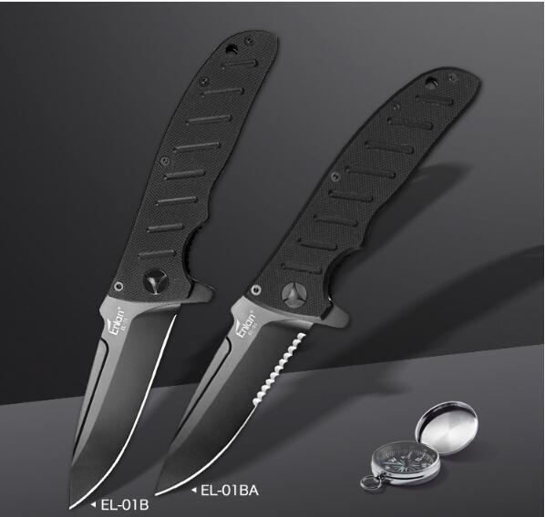 NEW TOP GRADE OEM Enlan EL-01B EL-01BA folding knife 8CR13 blade G10 handle 58-60 hardness camping outdoor pocket EDC tools wholesale price
NEW TOP GRADE OEM Enlan EL-01B EL-01BA folding knife 8CR13 blade G10 handle 58-60 hardness camping outdoor pocket EDC tools wholesale price