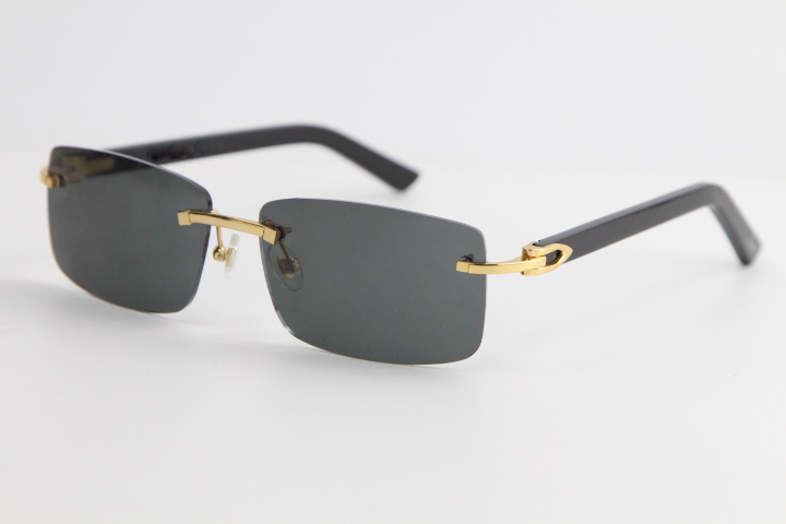 2020 NEW Rimless Black Plank Sunglasses 8200757 Fashion High Quality Sun glasses Transparent Frames With Clear Large Square Sunglasses
2020 NEW Rimless Black Plank Sunglasses 8200757 Fashion High Quality Sun glasses Transparent Frames With Clear Large Square Sunglasses