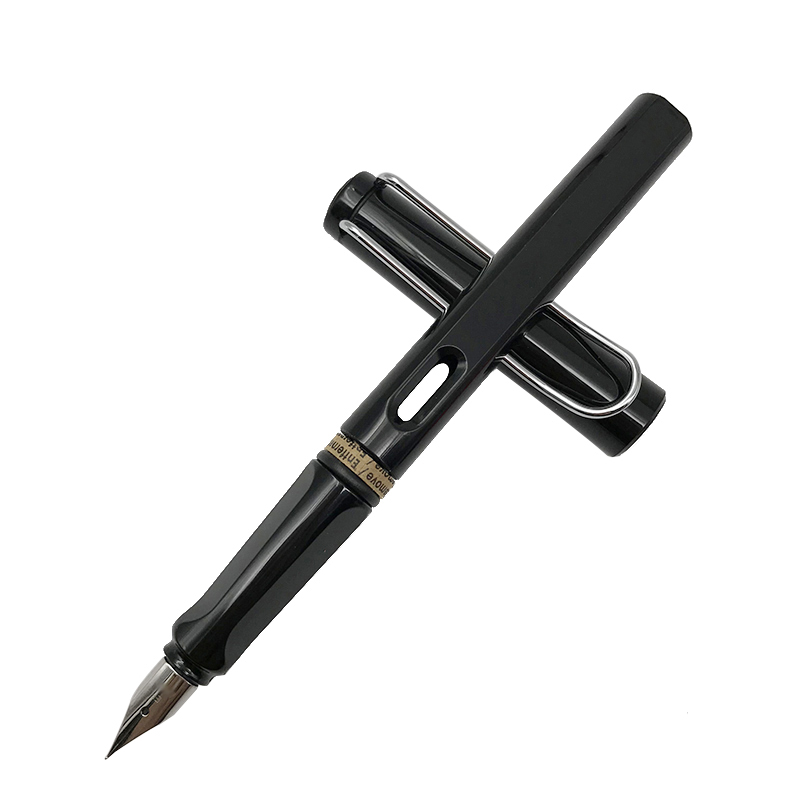 Smooth Black Fountain Pen Silver Hollow Out Clip EF/F Nib for Choose Financial Pens School Office Supplies 1pc, Red
Smooth Black Fountain Pen Silver Hollow Out Clip EF/F Nib for Choose Financial Pens School Office Supplies 1pc, Red
