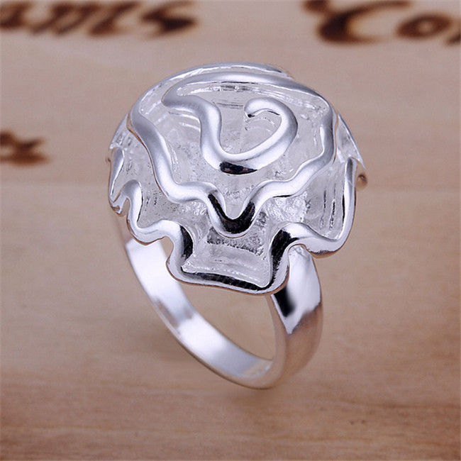 High grade 925 sterling silver Rose Set jewelry sets DFMSS297 brand new Factory direct sale 925 silver necklace bracelet earring ring