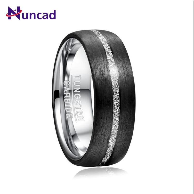 2019 8mm Width Men's Tungsten Carbide Ring Inlaid Carbon Fiber + Imitation Vermiculite Tungsten Steel Ring Wedding Band
2019 8mm Width Men's Tungsten Carbide Ring Inlaid Carbon Fiber + Imitation Vermiculite Tungsten Steel Ring Wedding Band