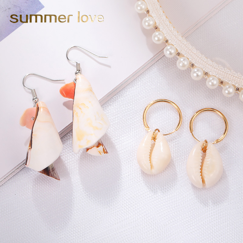 New Arrival Handmade Geometric Shell Earrings For Women Girl Copper Woven Hanging Dangle Earring Modern Jewelry Gift
New Arrival Handmade Geometric Shell Earrings For Women Girl Copper Woven Hanging Dangle Earring Modern Jewelry Gift