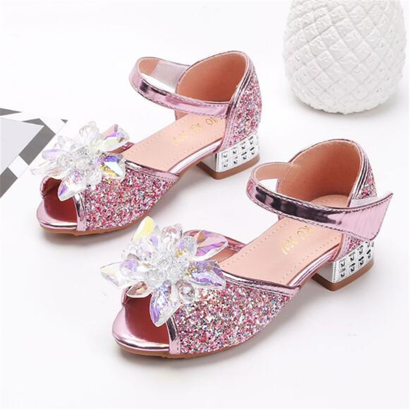 New Summer Rhinestone Sandals Girls Princess Shoes PU Leather Crystal Square heels Student Kids Sandals 041, Blue
New Summer Rhinestone Sandals Girls Princess Shoes PU Leather Crystal Square heels Student Kids Sandals 041, Blue
