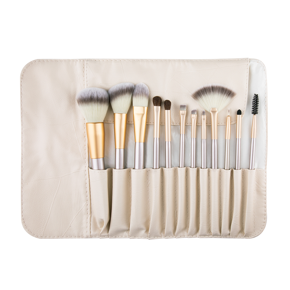 12pcs Professional Makeup Brushes Set Champagne Gold Blush Powder Foundation Make Up Brush Eyeshadow Brushes Cosmetics Beauty Tool
12pcs Professional Makeup Brushes Set Champagne Gold Blush Powder Foundation Make Up Brush Eyeshadow Brushes Cosmetics Beauty Tool