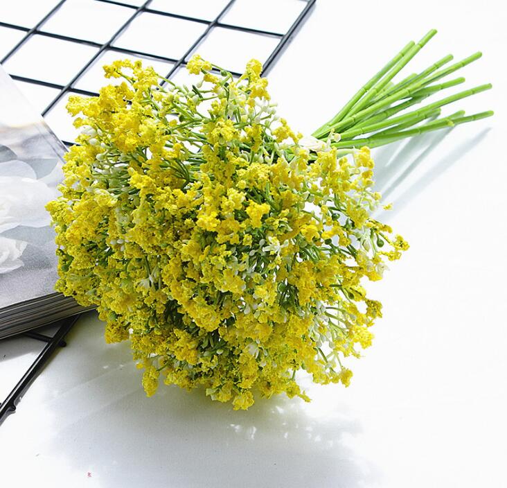 Artificial flowers baby's breath 16 pieces Gypsophila one bouquet Babysbreath Bouquet For Wedding Decorations wedding bouquet