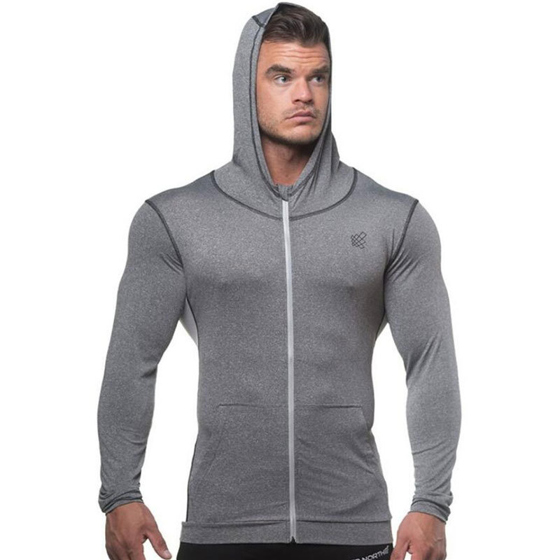 Men's Hoodies & Sweatshirts Autumn Men Zipper Thin Sweatshirt Man Bodybuilding Workout Hooded Jacket Male Gyms Fitness Jogger Tops Clothing, Gray 
Men's Hoodies & Sweatshirts Autumn Men Zipper Thin Sweatshirt Man Bodybuilding Workout Hooded Jacket Male Gyms Fitness Jogger Tops Clothing, Gray