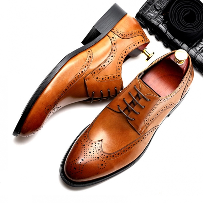 Mens Formal Shoes Handmade Genuine Leather Oxford Shoes Dress Wedding Brogues Office Shoes Carved Wingtip Sapato Masculino 2019, Blue
Mens Formal Shoes Handmade Genuine Leather Oxford Shoes Dress Wedding Brogues Office Shoes Carved Wingtip Sapato Masculino 2019, Blue