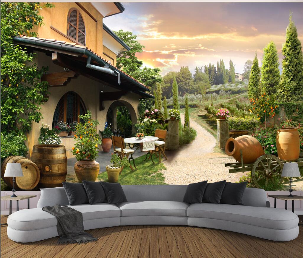 WDBH custom photo 3d wallpaper Villa garden view tv background painting living room Home decor 3d wall murals wallpaper for walls 3 d, Non-woven
WDBH custom photo 3d wallpaper Villa garden view tv background painting living room Home decor 3d wall murals wallpaper for walls 3 d, Non-woven