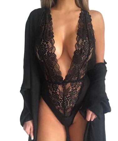 Women Sexy Deep V Neck Lace Lingerie Sleepwear Dress Underwear Babydoll Nightgown Black nightdress chemise de nuit
Women Sexy Deep V Neck Lace Lingerie Sleepwear Dress Underwear Babydoll Nightgown Black nightdress chemise de nuit