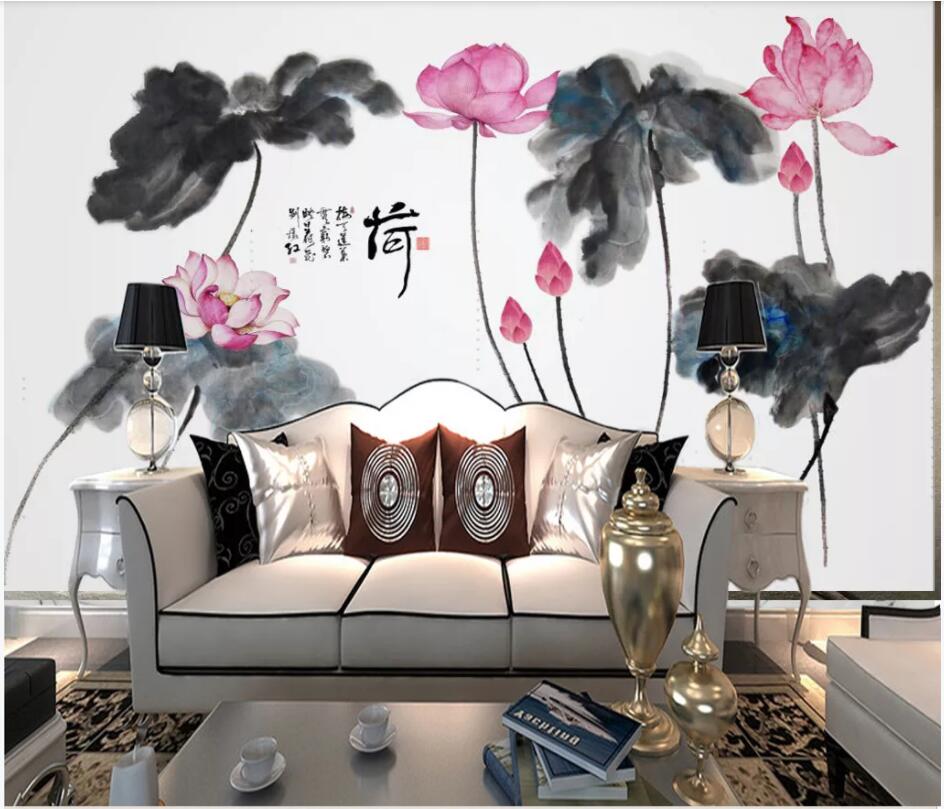 3d wallpaper custom photo New chinese ink lotus flower tv background living room home decor 3d wall murals wallpaper for walls 3 d, Non-woven wallpaper
3d wallpaper custom photo New chinese ink lotus flower tv background living room home decor 3d wall murals wallpaper for walls 3 d, Non-woven wallpaper