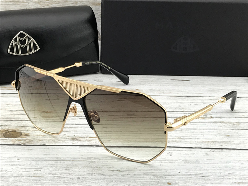 Top luxury K gold men eyewear car brand fashion designer glasses top outdoor uv400 sunglasses G-ABM-Z20
