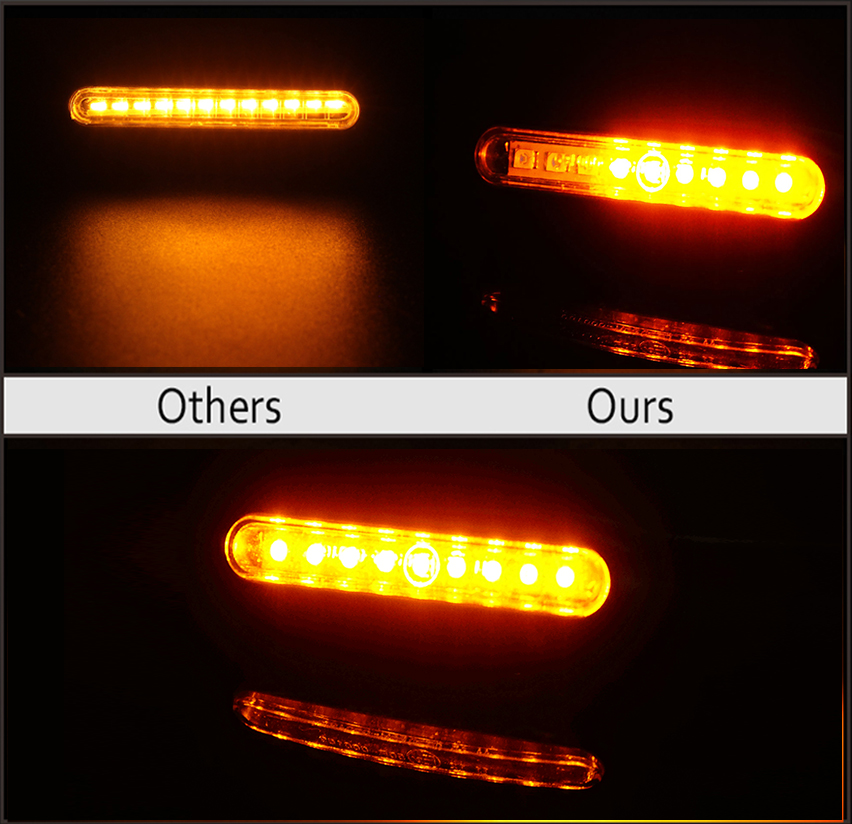 4PCS Motorcycle Turn Signals Light E24 Motorcycles Flowing Water Blinker Flashing Indicator Bendable Tail Stop Signal
