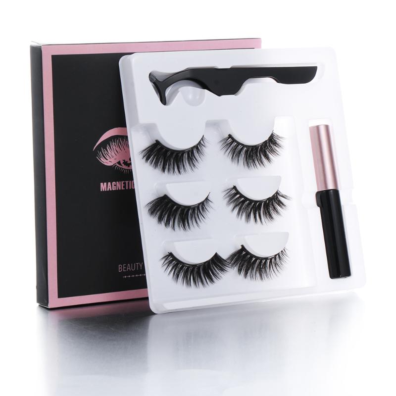 Hot Sale 3 Pairs 5 magnetic eyelashes+1 Pc magnetic eyeliner+1 Pc tweezer Natural Long No Glue Need Lashes Eye Makeup Tools
Hot Sale 3 Pairs 5 magnetic eyelashes+1 Pc magnetic eyeliner+1 Pc tweezer Natural Long No Glue Need Lashes Eye Makeup Tools