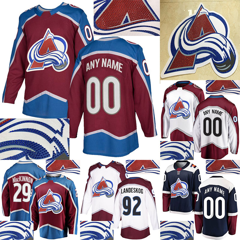 Colorado Avalanche Hot drilling 92 Gabriel Landeskog 29 Nathan MacKinnon 96 Mikko Rantanen Customize any number any name hockey jerseys, White
Colorado Avalanche Hot drilling 92 Gabriel Landeskog 29 Nathan MacKinnon 96 Mikko Rantanen Customize any number any name hockey jerseys, White