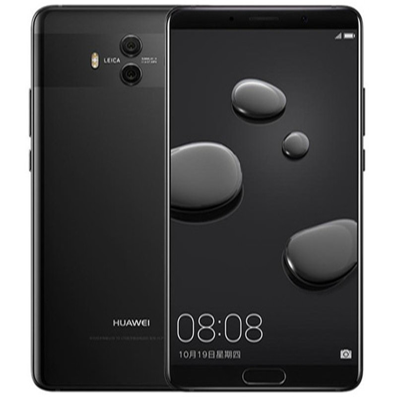 Global Version Huawei Mate 10 4G LTE Mobile Phone 6GB RAM 128GB ROM Kirin 970 Octa Core Android 5.9" Screen 20.0MP AI NFC Fingerprint ID 4000mAh 