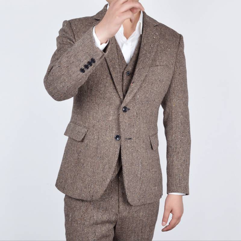 Notch Lapel Wedding Tuxedos Slim Fit Suits For Men Groomsmen Suit Three Pieces Cheap Prom Formal Suits (Jacket+Pants+Vest+Tie) 275, Same as image
Notch Lapel Wedding Tuxedos Slim Fit Suits For Men Groomsmen Suit Three Pieces Cheap Prom Formal Suits (Jacket+Pants+Vest+Tie) 275, Same as image