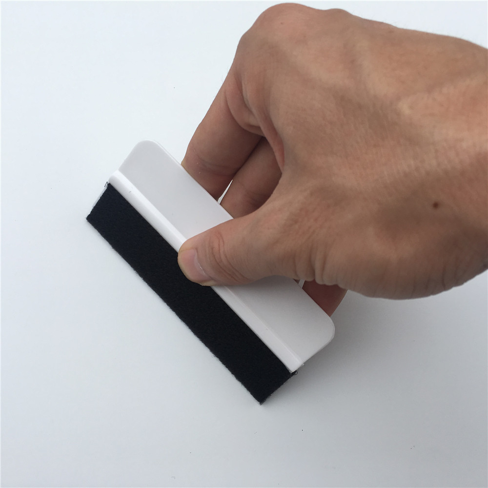 100pcs/Lot Custom LOGO 10*4.5CM Flexible Felt Mini Squeegee Scraper Vinyl Application Tools For Car Wrapping Film Promotion Gift
100pcs/Lot Custom LOGO 10*4.5CM Flexible Felt Mini Squeegee Scraper Vinyl Application Tools For Car Wrapping Film Promotion Gift