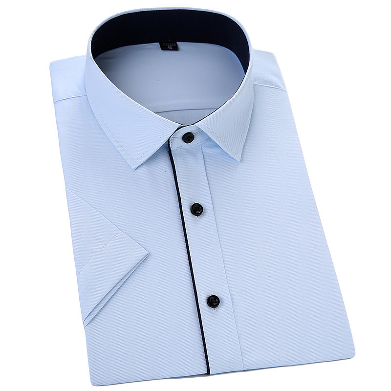 Quality Men Dress Shirts 2019 Casual Man Fashion Short Sleeve Slim Fit Solid Casual Business Man's Shirt Camisa Masculina 4XL, 15213
Quality Men Dress Shirts 2019 Casual Man Fashion Short Sleeve Slim Fit Solid Casual Business Man's Shirt Camisa Masculina 4XL, 15213