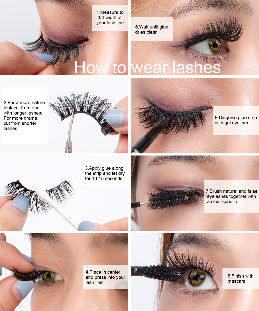 3D Mink Eyelashes 100% Real Mink Lashes 25mm Long Dramatic Thick False Lash Handmade Crisscross Eyelash Extensions Beauty Makeup 18 Styles