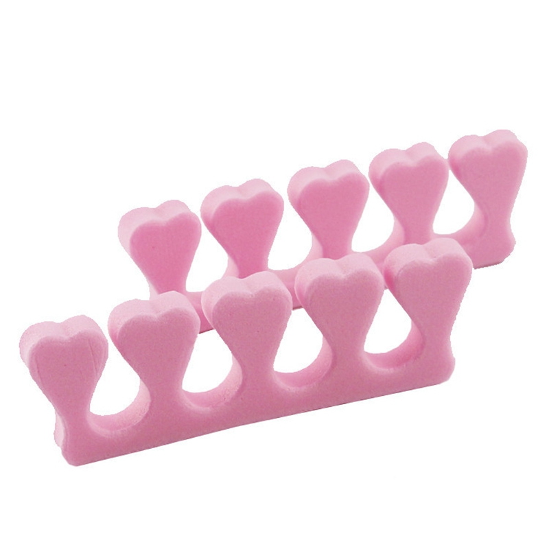 Nail Art Toe Separator Soft Sponge Form Toe Separators Finger Spacer For Manicure Pedicure Nail Tools Separador De Dedos Para Decoracion De Unas Zehen