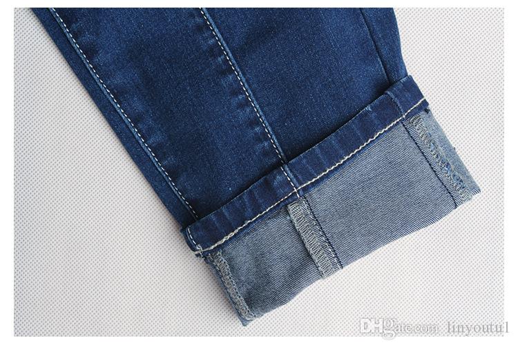 2020 Women`s Motorcycle Biker Zip Mid High Waist Stretch Denim Skinny Pants Motor Jeans For Women