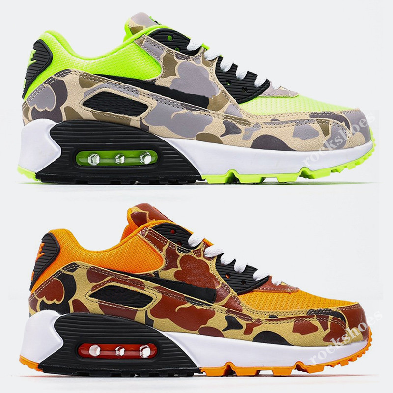 Hight quality 90s Ghost Green Duck Camo SP Reverse Orange Camo Running Shoes for men women sport sneakers Mens trainers size 36-45
Hight quality 90s Ghost Green Duck Camo SP Reverse Orange Camo Running Shoes for men women sport sneakers Mens trainers size 36-45