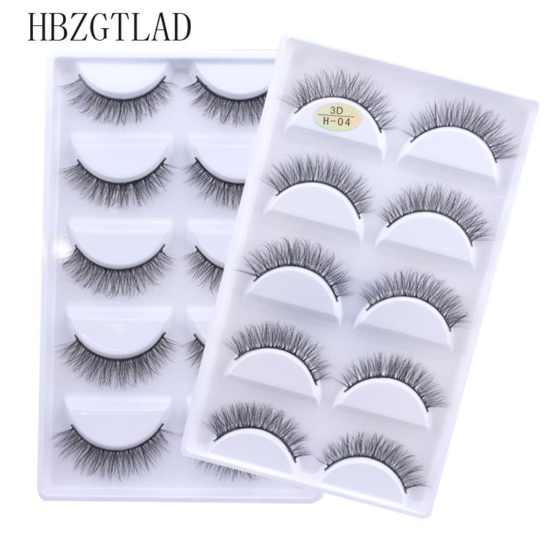 5 Pairs 3D Mink Hair Natural Cross False Eyelashes Long Messy Makeup Fake Eye Lashes Extension Make Up Beauty Tools maquiagem
5 Pairs 3D Mink Hair Natural Cross False Eyelashes Long Messy Makeup Fake Eye Lashes Extension Make Up Beauty Tools maquiagem