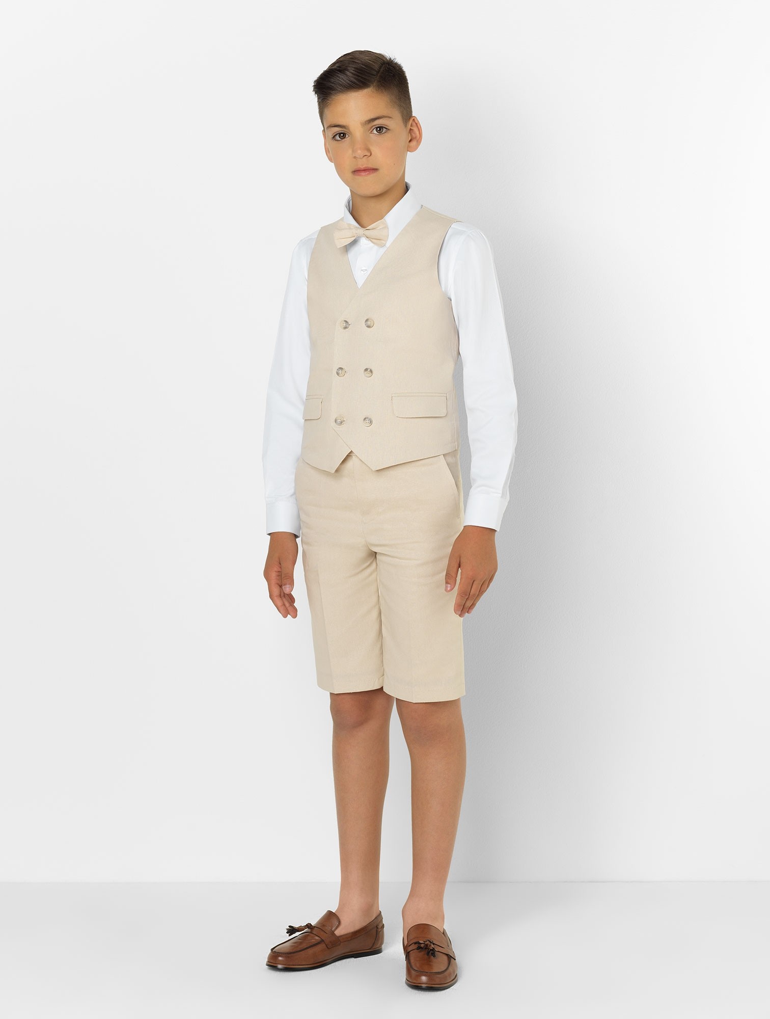Spring Kids Wedding Tuxedos Handsome 2 Pieces Summer Handsome Boy's Pants Suits Flower Boys Formal Wear(Jacket+Pants)