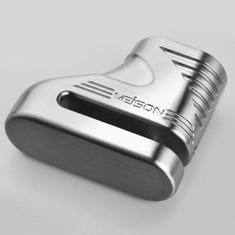Security Waterproof Disk Veison Lock Protect Motorcycle Anti Theft Disc Brake Lock Ultra-high Strength Aluminum Alloy 2 Colors
Security Waterproof Disk Veison Lock Protect Motorcycle Anti Theft Disc Brake Lock Ultra-high Strength Aluminum Alloy 2 Colors