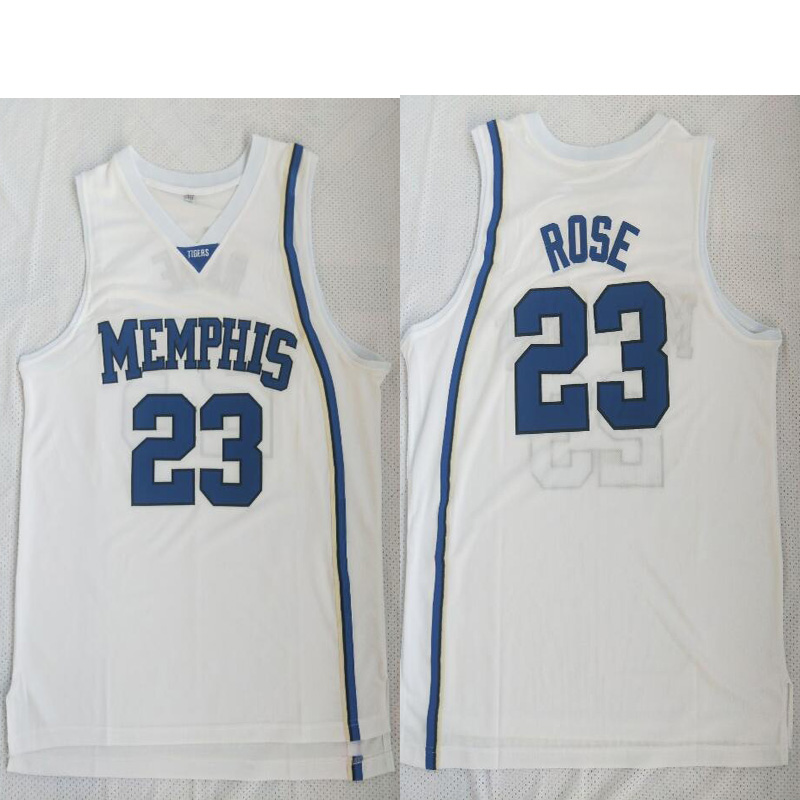 NCAA Mens Memphis Tigers Jersey #23 Derrick Rose #25 Penny Hardaway 55 Lorenzen Wright blue white stitched College Basketball Jerseys Cheap
NCAA Mens Memphis Tigers Jersey #23 Derrick Rose #25 Penny Hardaway 55 Lorenzen Wright blue white stitched College Basketball Jerseys Cheap