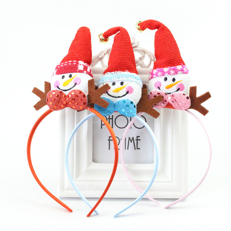 Christmas Antler Headband Santa Claus Snowman Headband Child Headdress Prom Party Props
Christmas Antler Headband Santa Claus Snowman Headband Child Headdress Prom Party Props