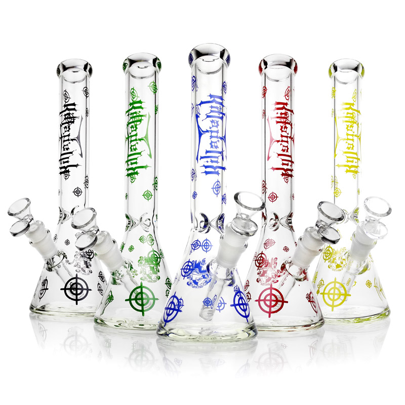 Dab Rig Thick Beaker Hookahs Base 5mm Thickness Glass Bong 12 Inch with 14mm Bowl Piece Clear Glass Water Bongs
Dab Rig Thick Beaker Hookahs Base 5mm Thickness Glass Bong 12 Inch with 14mm Bowl Piece Clear Glass Water Bongs