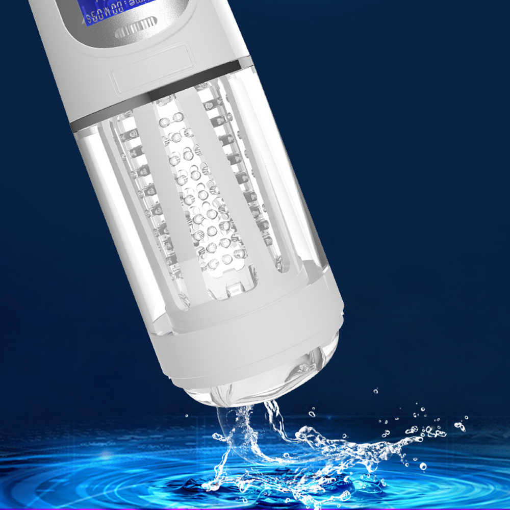 Realistic Soft Vagina Aircraft Cup Auto Suck Vibrating Masturbator Cup Rotating Sucking Pump Masturbation Device Male Sex Toys C19012201