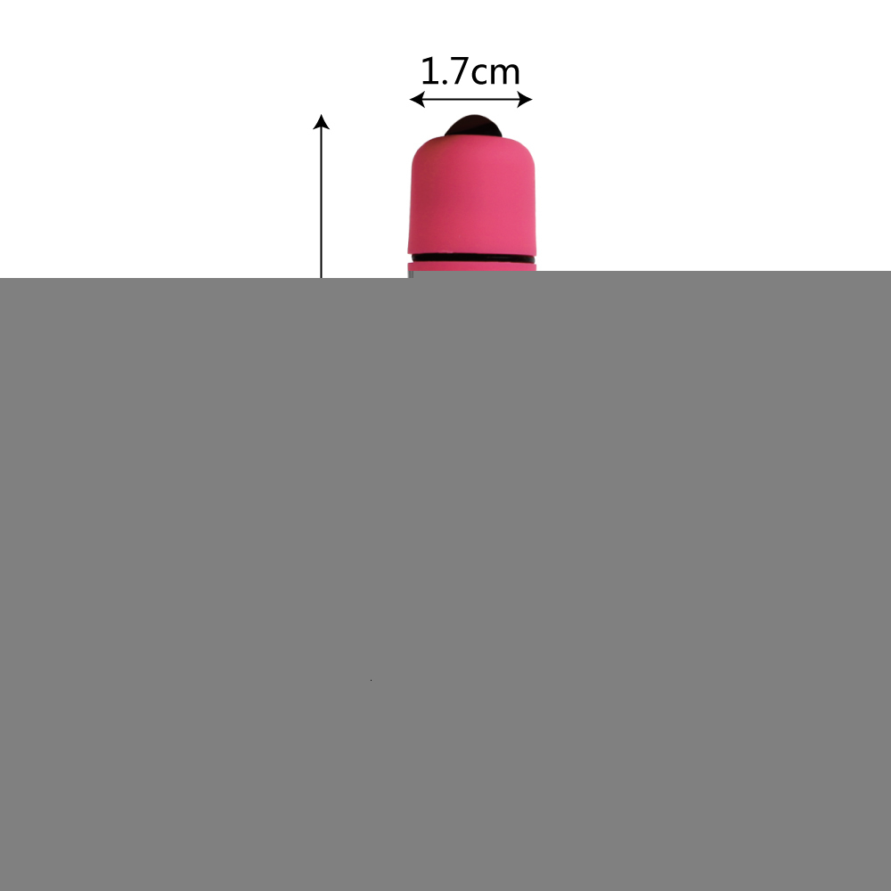 IKOKY Powerful 10 Speed Vibrating Mini Bullet Shape Vibrator Waterproof G-spot Massager Sex Toys for Women Female Adult Products C18122601