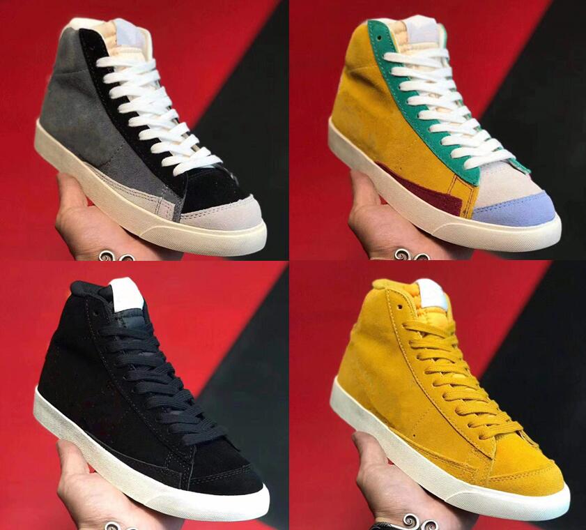 Blazers Mid 77 Vintage Suede Skate board Fashion Sports Shoes Grey Yellow 1972 Zapatos Man Womans Chaussures classic Sneaker MD 36-45, #03
Blazers Mid 77 Vintage Suede Skate board Fashion Sports Shoes Grey Yellow 1972 Zapatos Man Womans Chaussures classic Sneaker MD 36-45, #03